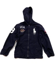 POLO RALPH LAUREN BOY United States Ocean Challenge 2011 YOUTH JACKET SIZE 10-12 - Picture 1 of 7