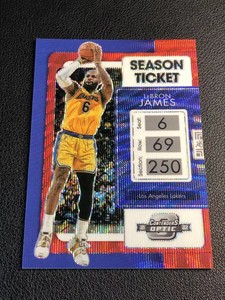 2021-22 Panini Contenders Optic Asia Red Wave - YOU PICK