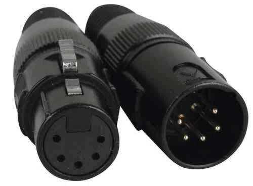 Accu-Cable 5-Pin XLR/DMX Connectors - Image 1 of 1