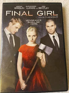 Final Girl Dvd Vengeance Horror Gore 2014 Abigail Breslin Alexander Ludwig - Picture 1 of 8