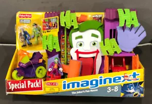 NEW Fisher-Price Imaginext DC Super Friends The Joker's Fun House - Picture 1 of 8