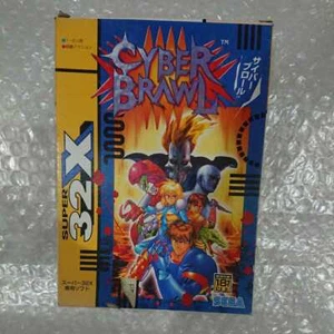 CYBER BRAWL SEGA Mega Drive Super 32X unused - Picture 1 of 3