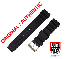 Luminox Black Rubber Original Watch Band Strap IRB 22mm 3000 3900 8400 8000 F117