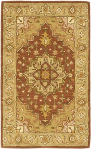 Safavieh Heritage RUST / GOLD 2'-3" X 4' Area Rug - HG345A-24 - Picture 1 of 3