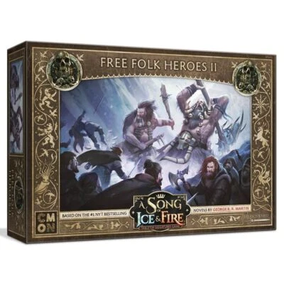 A Song of Fire & Ice Miniatures Game: Free Folk Heroes II Expansion Set SIF410 - Image 1 of 2