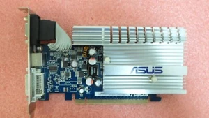 Asus NVIDIA GeForce 8400GS EN8400GS SILENT/HTP/512M/V2/A PCIe VGA S-Video DVI-I - Picture 1 of 6