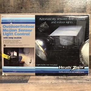 Control de luz con sensor de movimiento Heath Zenith SL-5320-A con módulo de lámpara caja abierta sin usar - Imagen 1 de 22
