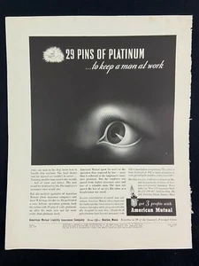 American Mutual Magazine Ad 10.75 x 13.75 General Motors - Picture 1 of 4