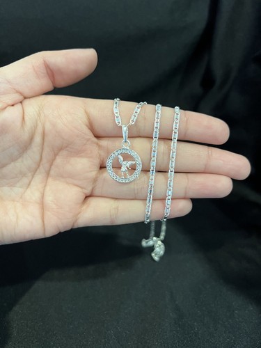 Argento Sterling 925 Zirconia San Michele Arcangelo San Michele Valentino Catena 18 24 26