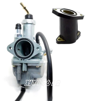 Carburetor & Intake Manifold Boot For Yamaha Tri Moto 200 225 YTM200 YTM225 - Image 1 of 4