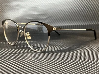 Óculos masculinos redondos pretos 52 mm SAINT LAURENT SL 236/F 002 - Imagem 1 de 4