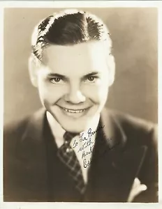 EDDIE QUILIAN Original Vintage HANDSIGNIERTES 30er Jahre PORTRAIT von WM. E. THOMAS - Bild 1 von 1
