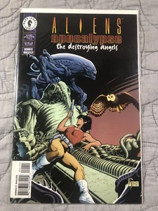 Cómics de Aliens Apocalypse The Destroying Angels #1 Dark Horse 1999 en estado bastante bueno/casi nuevo Wheatley - Imagen 1 de 1