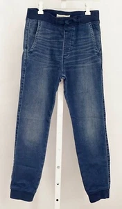 Abercrombie Kids Boys Size M/12 Elastic And Tie Waistband Blue Denim Jogger NWT - Picture 1 of 4