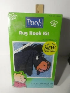 POOH Disney  EEYORE Latch Hook Rug Kit 12 X 12" ...Sealed - Picture 1 of 5