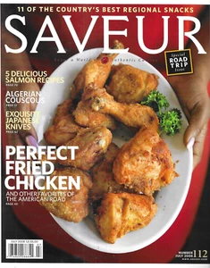 Saveur Magazine Fried Chicken Salmon Recipes Algerian Couscous Japanese Knives - Picture 1 of 12