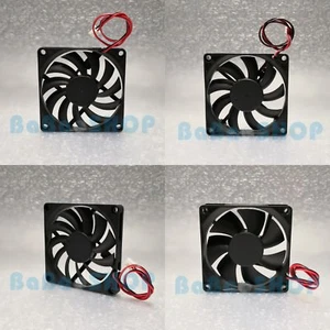 80x80mm DC 12V 2Pin Brushless Quiet PC Computer Cooler Cooling Fan Case Fan - Picture 1 of 6