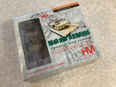 Tanque Abrams HobbyMaster Radiocontrolado 1/56 M1A1HA ¡TOTALMENTE NUEVO! Foto 1 de 4