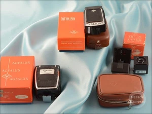 Agfa Lux Flash Bulb Reflector Units + Cube Flash inc Boxes  - 1183 - Picture 1 of 4