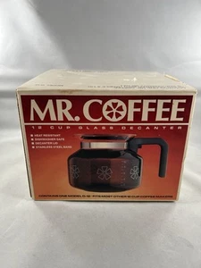 MR. Coffee 10 Cup Replacement Pot Glass Decanter ~ In Box Needs Cleaning - Picture 1 of 12