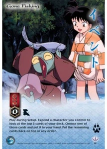 InuYasha TCG Gone Fishing (lámina) - Kassen #98 - Imagen 1 de 2