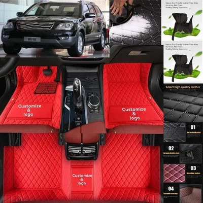 For Kia Borrego Car Floor Mats Luxury Waterproof Carpets Liners Interior Auto - Image 1 of 4