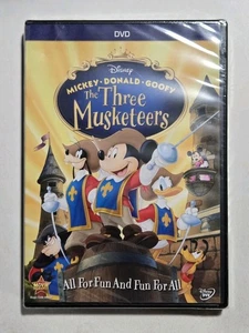 The Three Musketeers DVD REGION 1 (2014) Disney Mickey Donald Goofy -- NEW - Picture 1 of 3