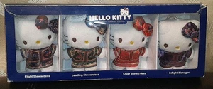 Hello Kitty Singapore Airlines Plüsch Puppe Set Sanrio Limited Collectibles #418 - Bild 1 von 6