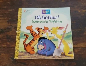 Disney's Winnie The Pooh, A Golden Book, Oh, Bother! Someone's Fighting! - Imagen 1 de 6