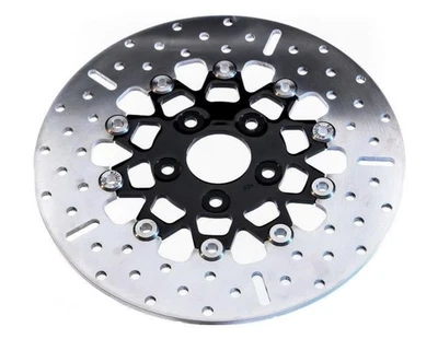 EBC 5 Button Floater Wide Band Brake Rotor - Black Motorcycle Street Bike 168719 - Image 1 of 4