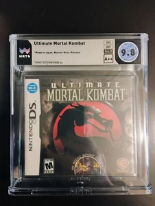 GRADED Ultimate Mortal Kombat - Nintendo DS - Graded WATA 9.8 A++ SEALED - Picture 1 of 4