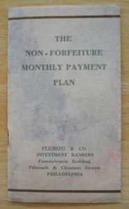 Fleming & Co, Investment Bankers, Philadelphia. 1910 - Picture 1 of 1