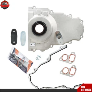 Engine Timing Cover 12600325 For Chevrolet Performance GM LS2 LS3 NON VVT 05-15 - Picture 1 of 10