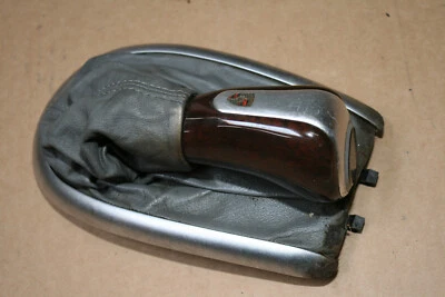 Porsche 996 911 / 986 Boxster S 6 velocidades Tequipment perilla de cambio gris arce oscuro Foto 1 de 4