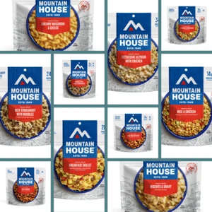 Mountain House Freeze Dried Meals Pouches Emergency Preparation Survival Camping - Picture 1 of 11
