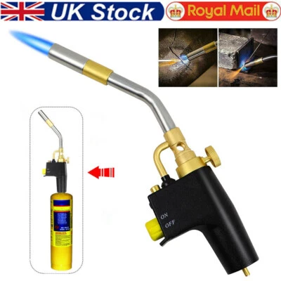 Professional Propane Mapp Blow Torch Welding Soldering Brazing Gas Plumbing Kit - Image 1 of 4