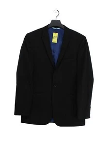 Burton Women's Blazer Chest: 38 in Black Polyester with Viscose Overcoat - Picture 1 of 5