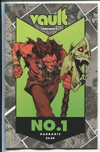 CUBIERTA VARIANTE DE TERCERA IMPRESIÓN BARBARIC #1 - NATHAN GOODEN - BÓVEDA CÓMICS/2021 - Imagen 1 de 2