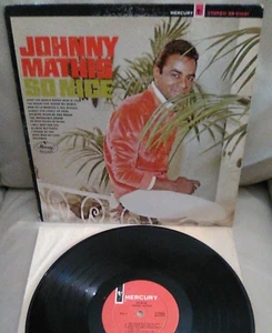 Johnny Mathis So NiceVinyl LP Record Album - Picture 1 of 6