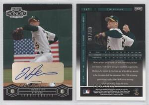 2004 Playoff Honors Silver Signatures /10 Tim Hudson #147 Auto