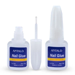 10g Nail Glue Fast Dry Adhesive Acrylic French Art False Tips Tools☆ - Picture 1 of 10