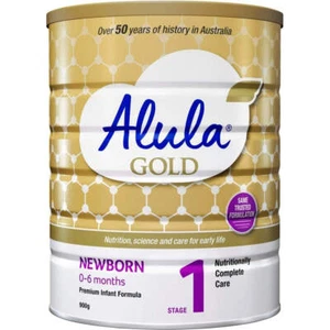 Alula Gold Stage 1 Newborn Premium Infant Formula 0-6 Months 900g - Picture 1 of 7