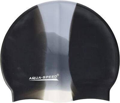 Aqua-Speed Badekappe BUNT Badehaube Schwimmhaube Kappe F.68