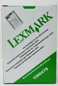LEXMARK 1380479 ORIGINAL PATRONEN SCHWARZ FÜR LEXMARK 4072 - Bild 1 von 1