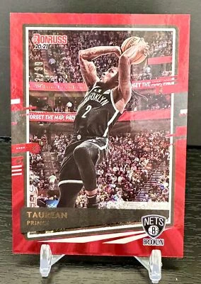 2020-21 Donruss #121 Taurean Prince Holo Red Laser #/99 - Image 1 of 2