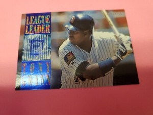 Tony Gwynn 1995 Fleer League Leader Card #6 of 10
