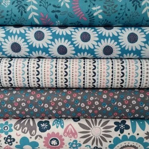 Fabric Freedom Petit Fleur 100% Cotton Fabric FQ Crafting Quilt Patchwork Blue - Picture 1 of 6