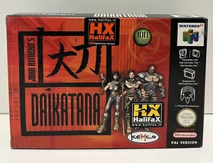 DAIKATANA JOHN ROMERO'S - NINTENDO 64 N64 PAL VERSION NUS-NDWP-EUR NEW RARE 2000 - Picture 1 of 22