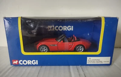 Corgi 1/43 BMW Z8 Roadster  -Red TY91065 Model Toy Car - Image 1 of 4