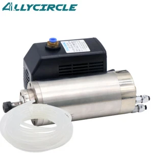 1.5KW Water Cooled Spindle AC220V 24000RPM 80MM+75W Water Pump+5M Water Pipes - Picture 1 of 6